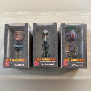 Jeff Dunham Comedy Talking Headknocker Collection Peanut, Achmed And Walter